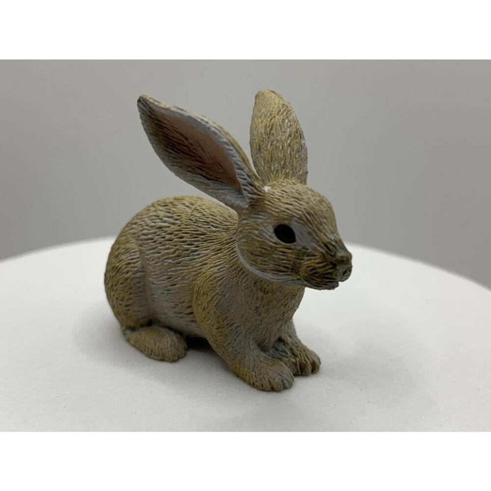 European Rabbit Figure Toy Plastic 2"  Realistic Yowie